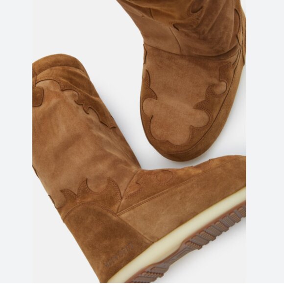 new Moon Boot Stars Light Low Snow Boots Moon Boot Stars Print Boots 14M7 - Picture 6 of 9